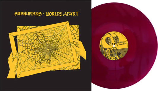 Subhumans - Worlds Apart [RSD Essential Indie Colorway Deep Purple LP]