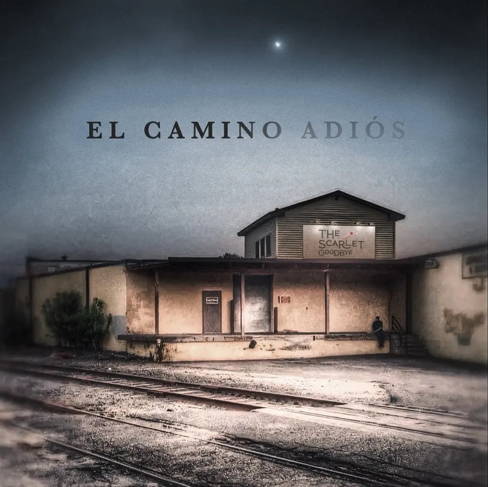 the album cover for The Scarlet Goodbye - El Camino Adios