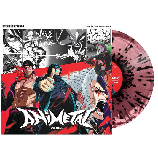 Within Destruction - Animetal  [Indie Exclusive Limited Edition Burgundy/Pink/Black Splatter LP]