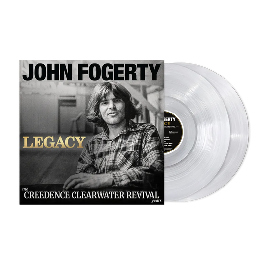 the album cover for John Fogerty - Legacy: the Creedence Clearwater Revival years -  [Indie Exclusive Ultra Clear 2LP]