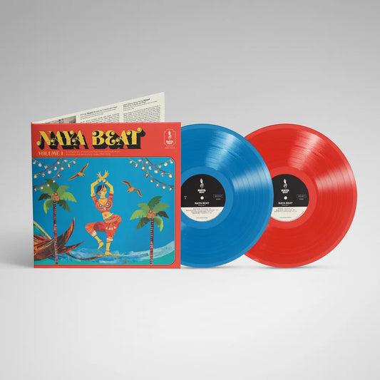 Pre-Order: Naya Beat  - Volume 1 (South Asian Dance And Electronic Music 1983-1992) -  [Indie Exclusive 2LPxSky Blue & Red Alert]