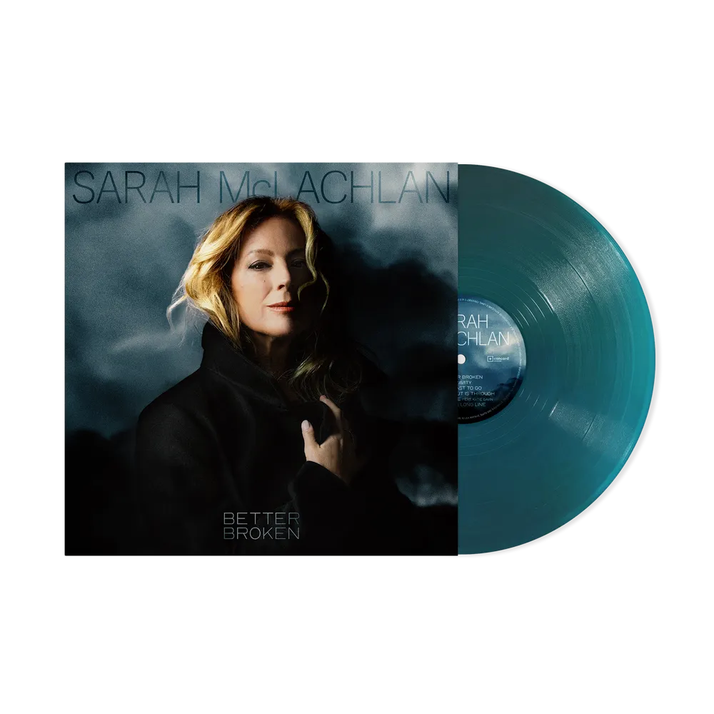 Pre-Order: Sarah McLachlan - Better Broken [Indie Exclusive Translucent Sea Blue LP]