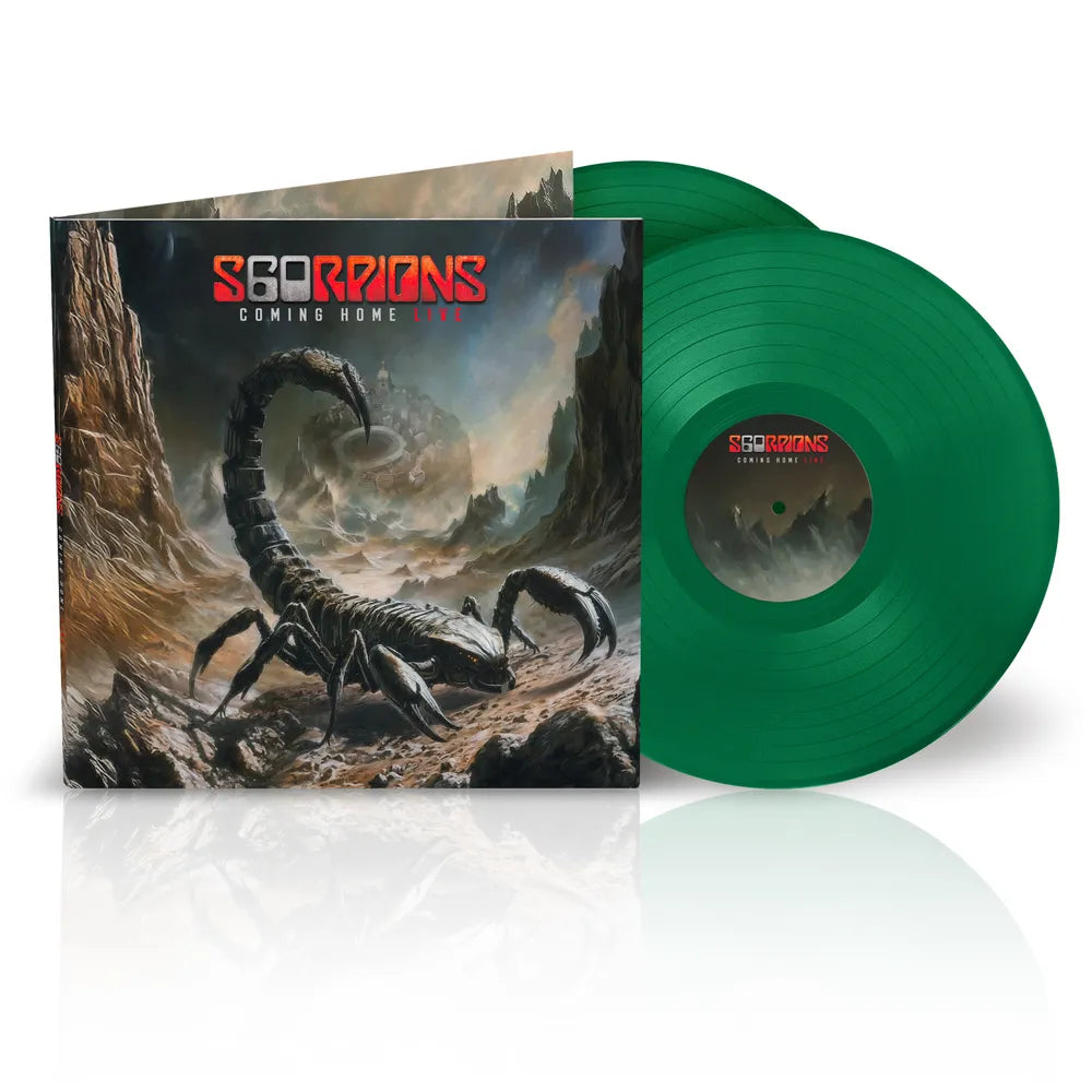 Pre-Order: The Scorpions - Coming Home Live [Indie Exclusive 180g Green 2 LP]