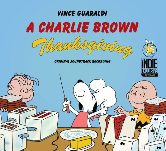 Pre-Order: Vince Guaraldi - A Charlie Brown Thanksgiving [CD w/Exclusive Album Art]