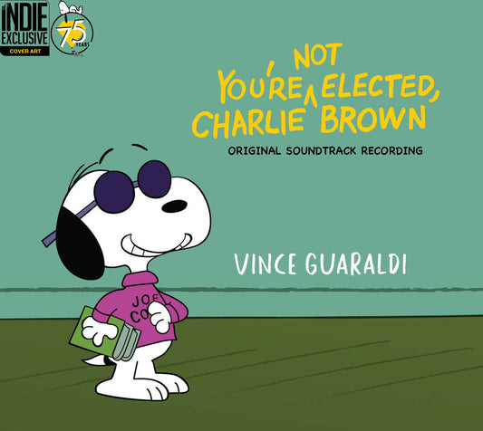 Pre-Order: Vince Guaraldi - You're Not Elected, Charlie Brown -  [CD w/Exclusive Album Art]