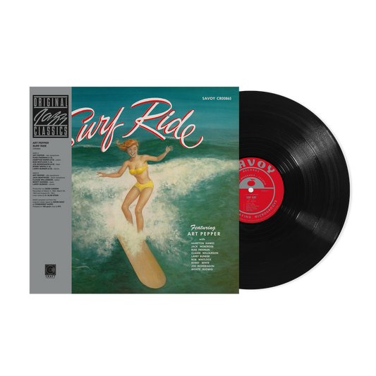 the album cover for Art Pepper - Surf Ride (Original Jazz Classics Series) -  [180g LP]