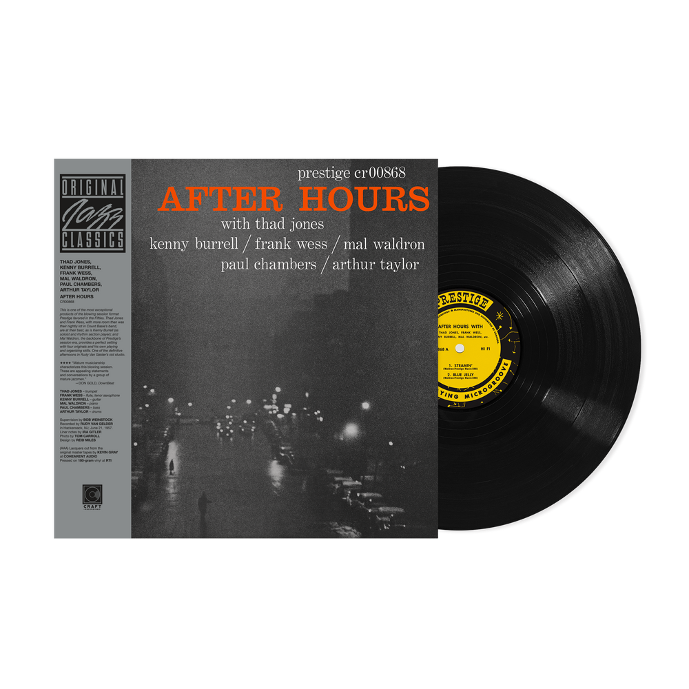 the album cover for Thad Jones, Frank Wess, Kenny Burrell, Mal Waldron - After Hours (Original Jazz Classics Series)  -  [180g LP]