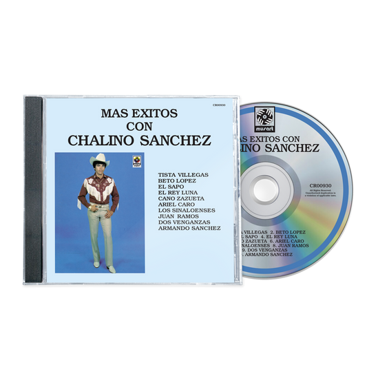 the album cover for Chalino Sanchez - Mas Exitos con Chalino Sanchez -  [CD]