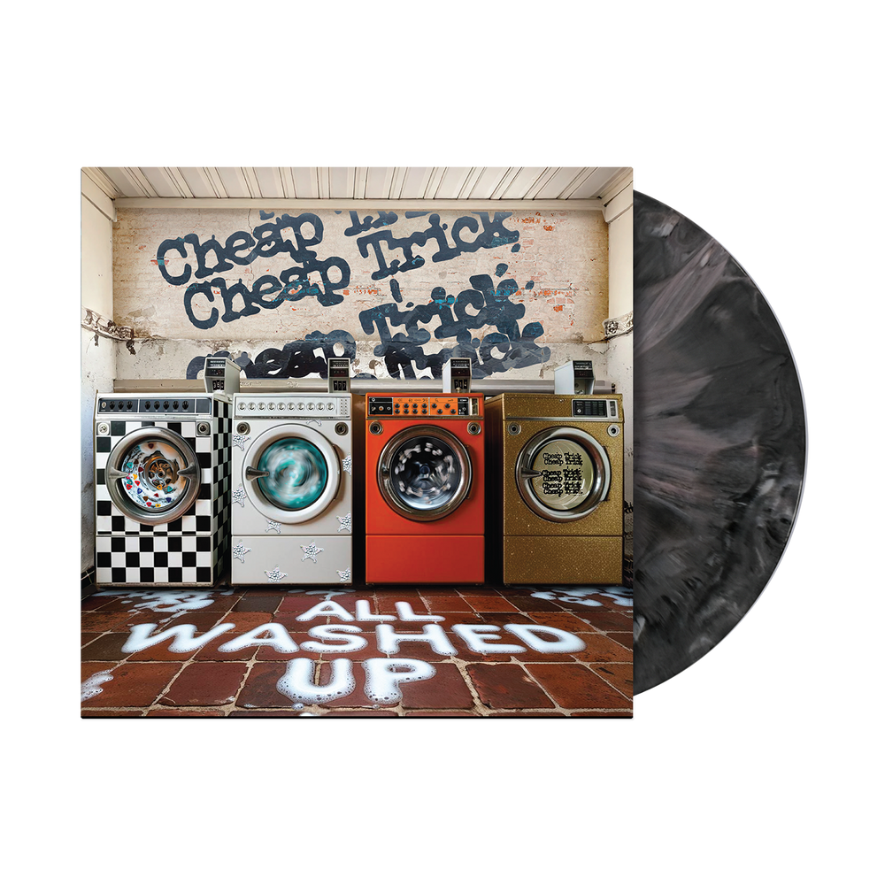 Pre-Order: Cheap Trick - All Washed Up [Graphite Marble LP]