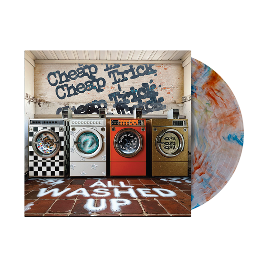 Pre-Order: Cheap Trick - All Washed Up [Indie Exclusive Orange/Blue Marble LP]