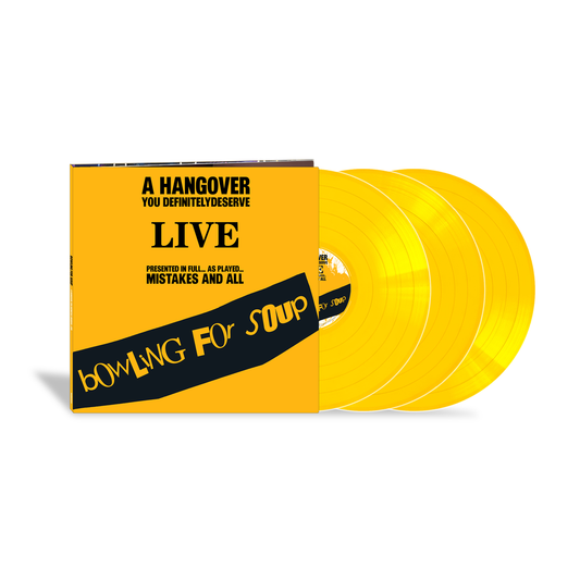 Pre-Order: Bowling For Soup - Hangover You Definitely Deserve (Live) [Colored Vinyl]