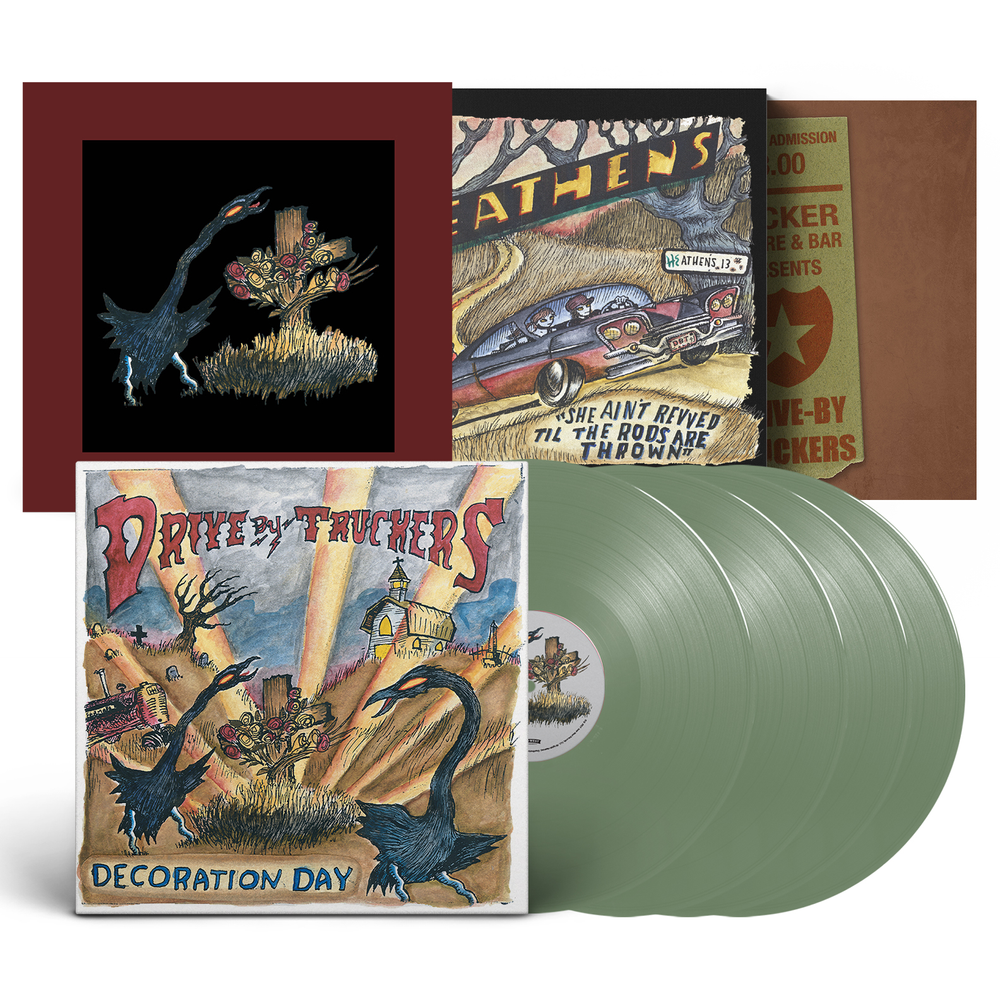 Pre-Order: Drive-By Truckers - The Definitive Decoration Day [Indie Exclusive Olive Green 4LP]