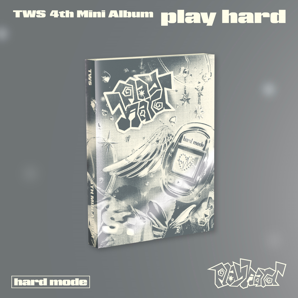 the album cover for TWS - Tws 4th Mini Album 'Play Hard' [Hard Mode]