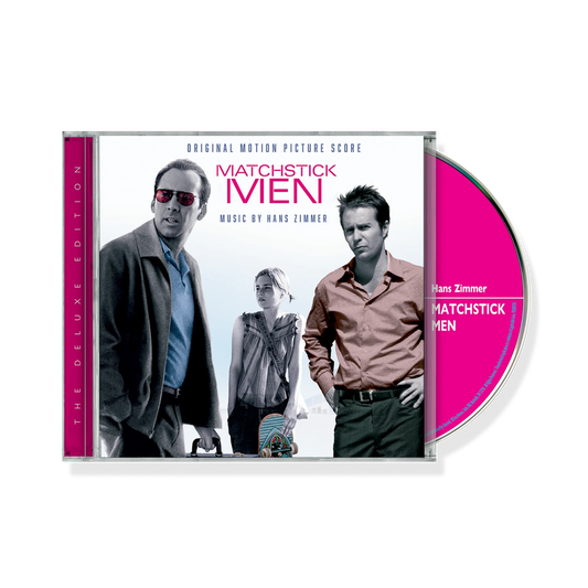 the album cover for Hans Zimmer  (Dlx) - Matchstick Men - O.S.T. [Deluxe]