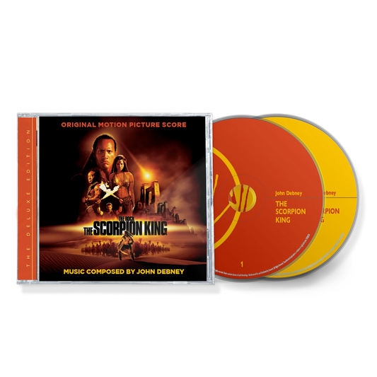 the album cover for John Debney  (Dlx) - Scorpion King - O.S.T. [Deluxe]