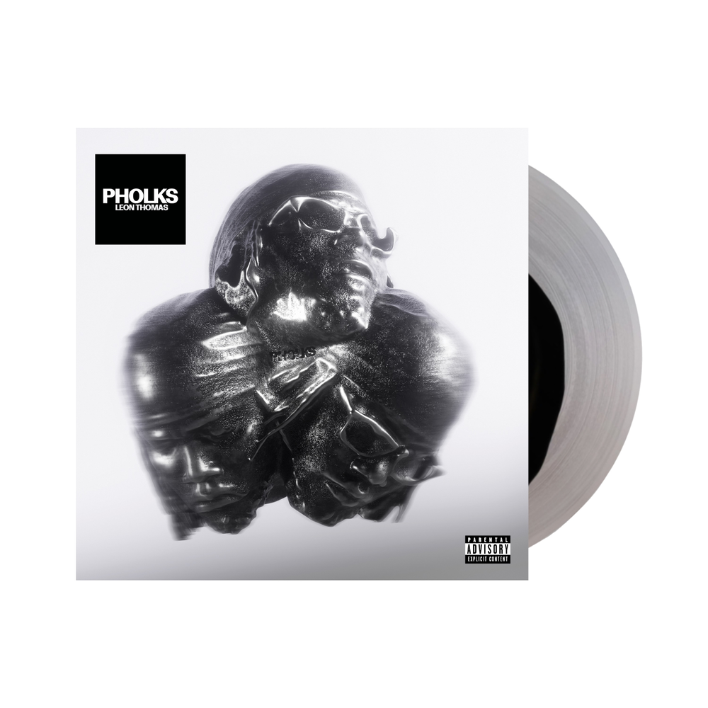 the album cover for Leon Thomas - PHOLKS [Black/Clear 12inch EP]