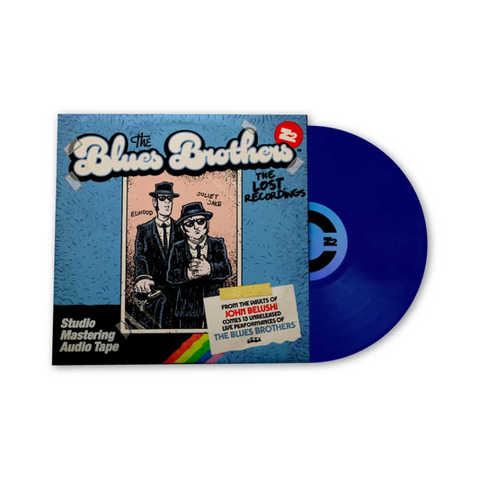 the album cover for Blues Brothers - Lost Recordings [Limited Edition Royal Blue Colored Vinyl]