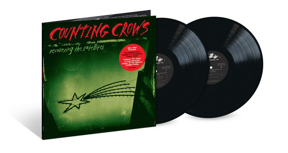 the album cover for Counting Crows - Recovering the Satellites [2025 Reissue 2 LP]