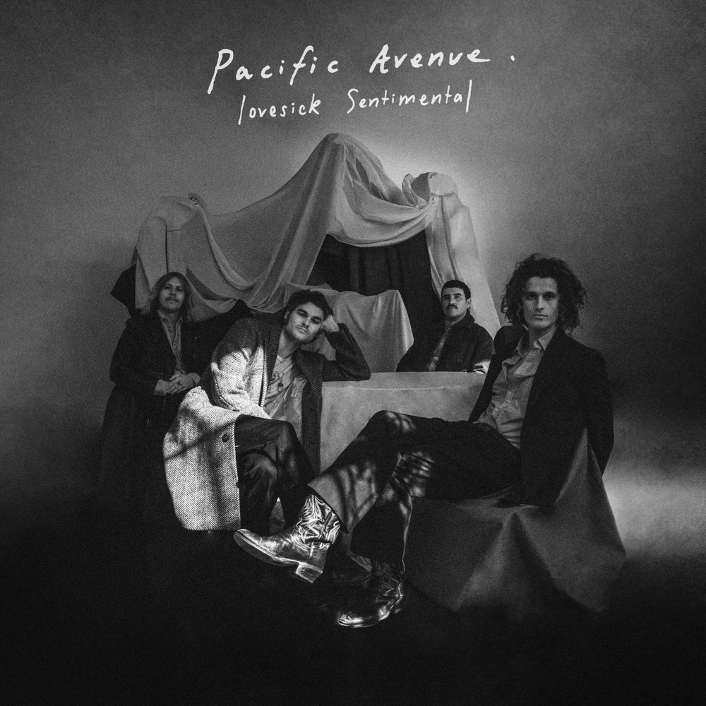 the album cover for Pacific Avenue - Lovesick Sentimental