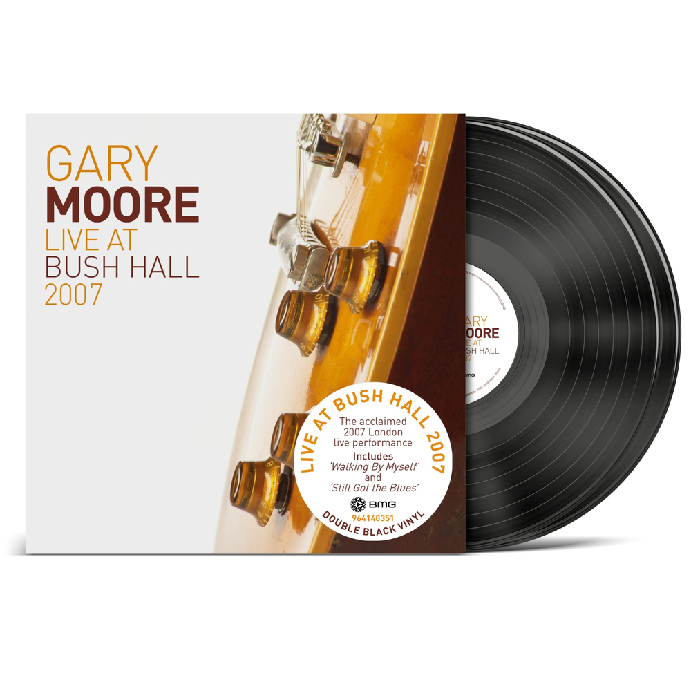 the album cover for Gary Moore - Live At Bush Hall 2007