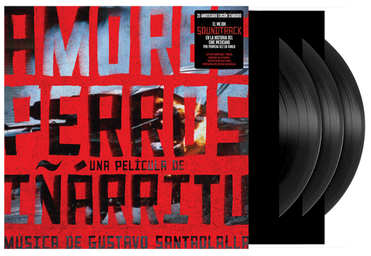 the album cover for Various Artists - Amores Perros (Soundtrack)