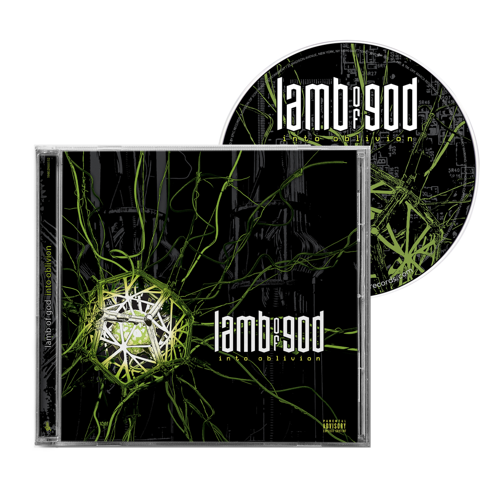 the album cover for Lamb Of God - Into Oblivion