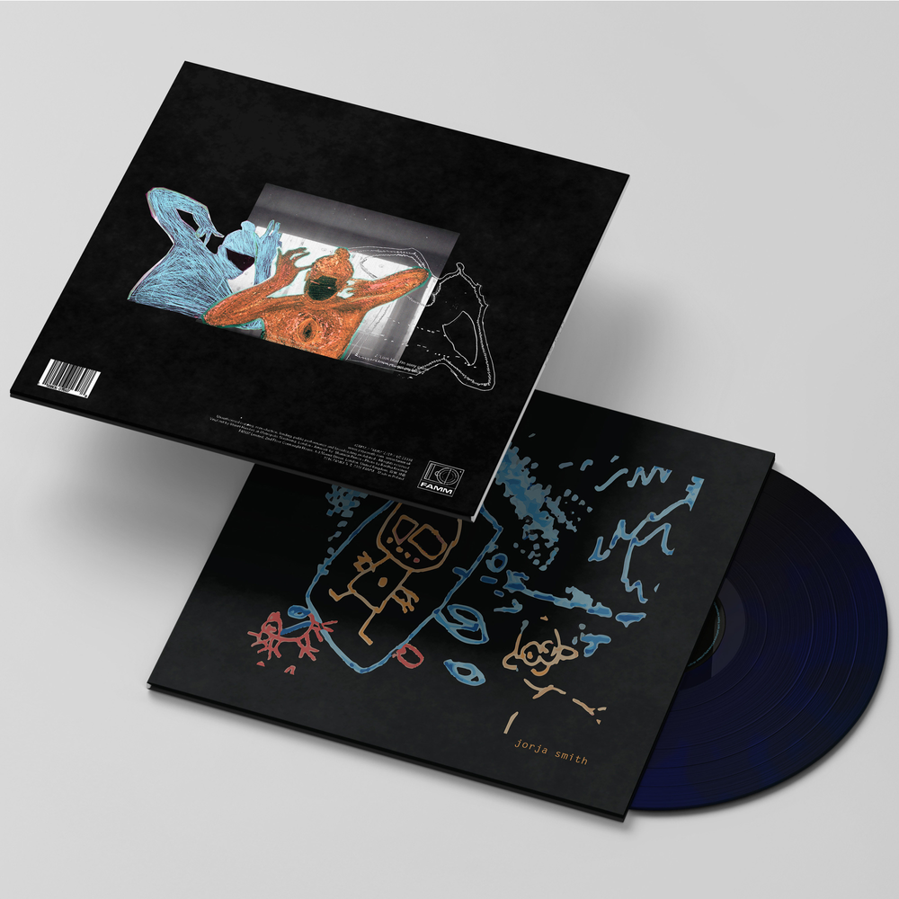 the album cover for Jorja Smith - Blue Lights: 10 Years On [Indie Exclusive Galaxy Blue with Exclusive Poster]