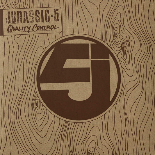 the album cover for Jurassic 5 - Quality Control: 25th Anniversary Edition [RSD 2026]