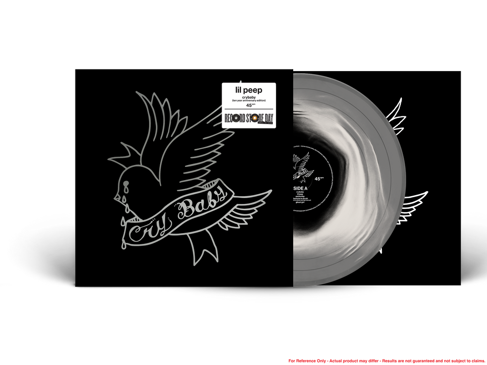 the album cover for Lil Peep - crybaby (10 Year Anniversary Edition) [RSD 2026]