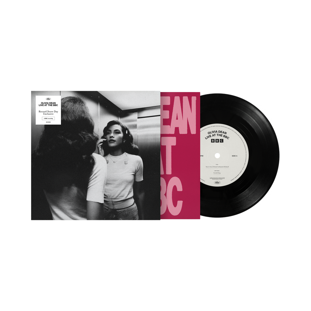 the album cover for Olivia Dean - Live at the BBC [7" Single] [RSD 2026]