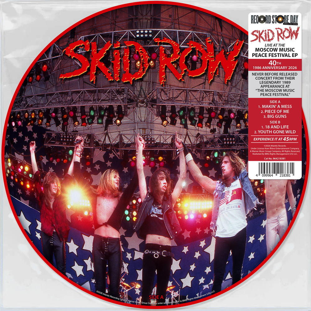 the album cover for Skid Row - Live at the Moscow Music Peace Festival [RSD 2026]