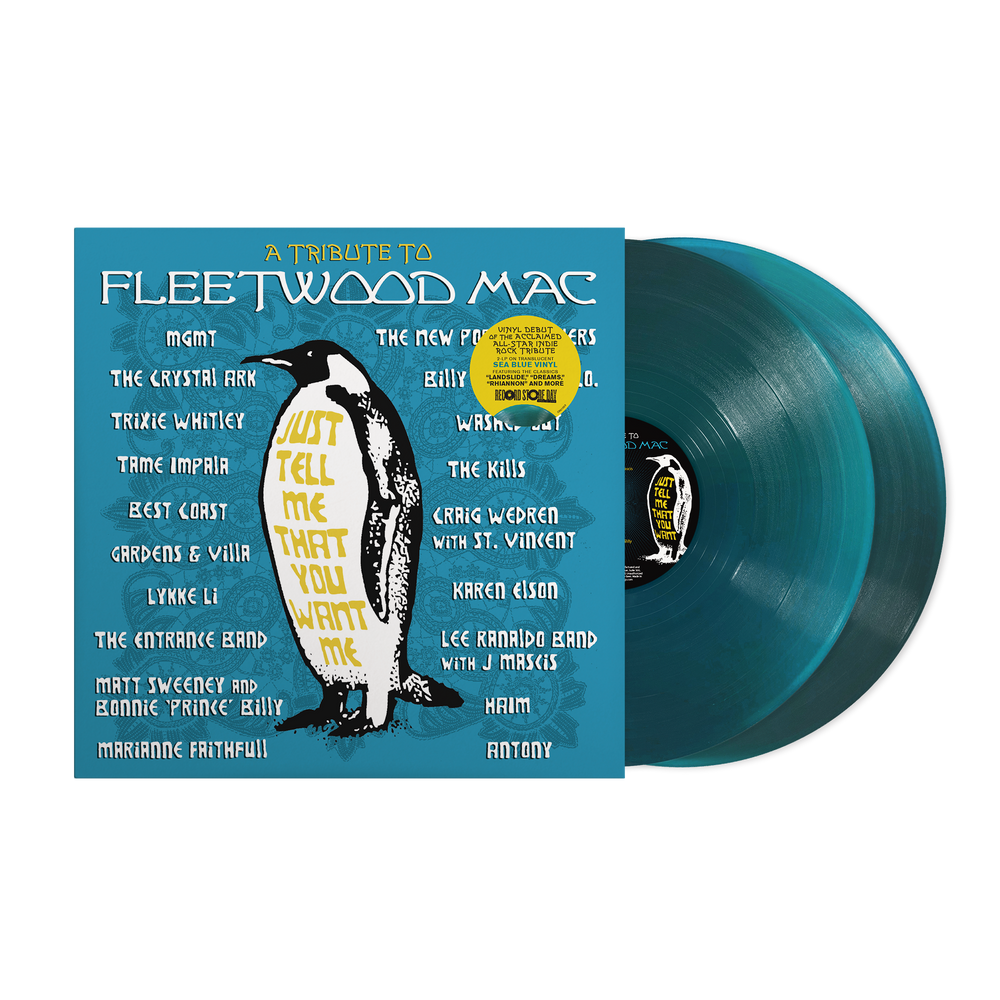 the album cover for Various Artists - Just Tell Me You Love Me: A Tribute To Fleetwood Mac [RSD 2026]