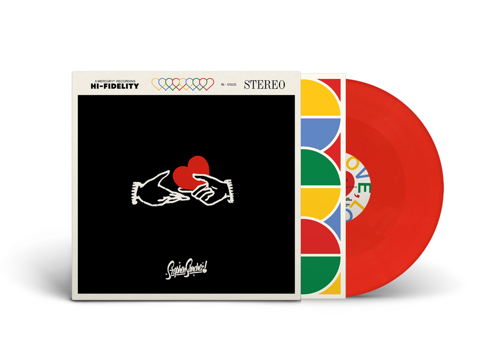 the album cover for Stephen Sanchez - LOVE, LOVE, LOVE [Brick]