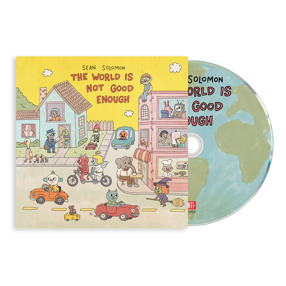 the album cover for Sean Solomon - The World Is Not Good Enough