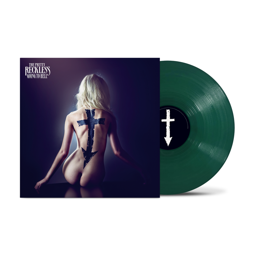 the album cover for The Pretty Reckless - Going To Hell [Indie Exclusive Green]