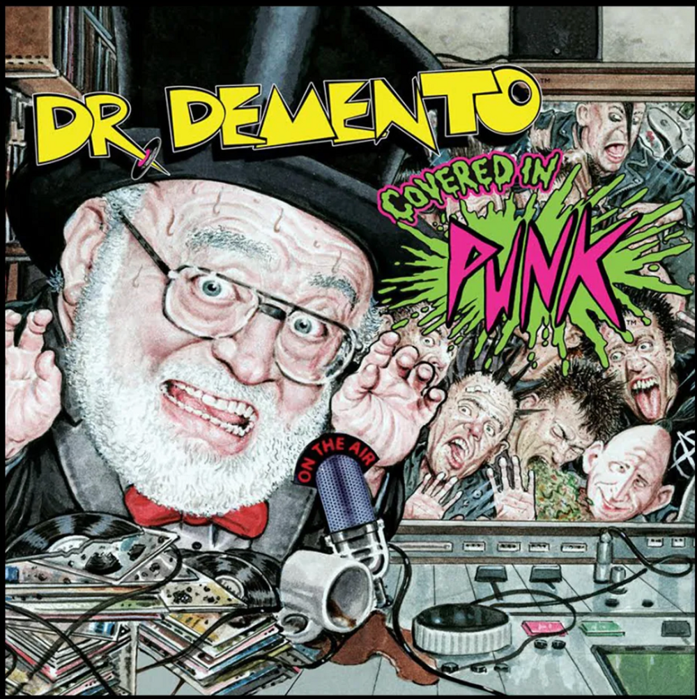 the album cover for Dr. Demento Covered In Punk / Various (Colv) (Grn) - Dr. Demento Covered In Punk / Various [Colored Vinyl] (Grn)