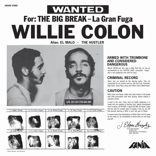 the album cover for Willie Colon - La Gran Fuga