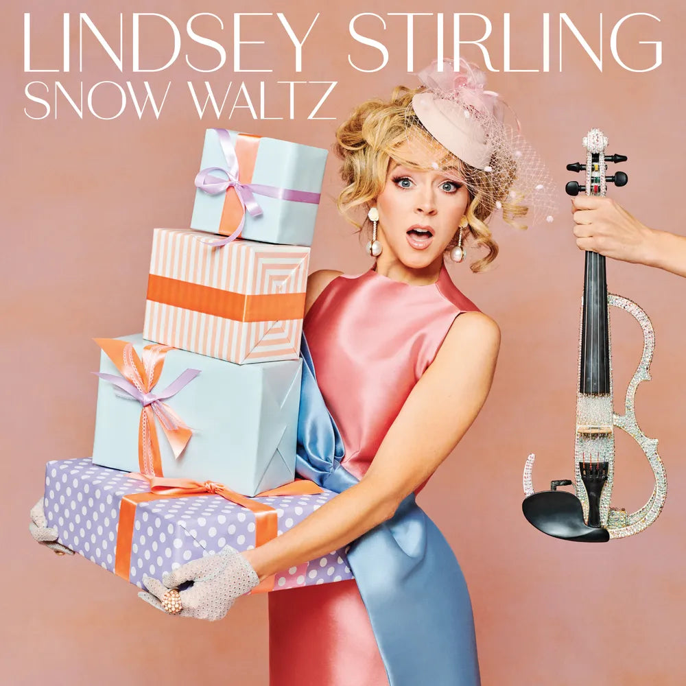 the album cover for Lindsey Stirling - Snow Waltz