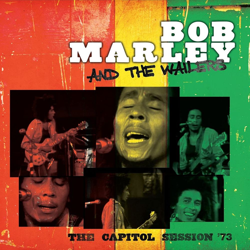 the album cover for Bob Marley & the Wailers - Capitol Session 73 [Green & Red]