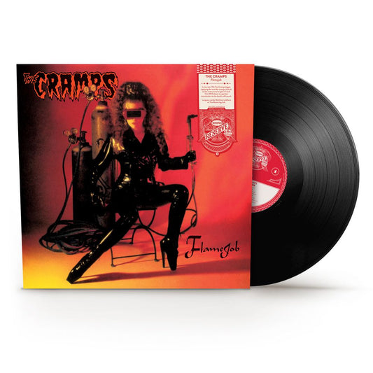 the album cover for The Cramps - Flamejob [Rhino Reserve, Brick & Mortar Exclusive]