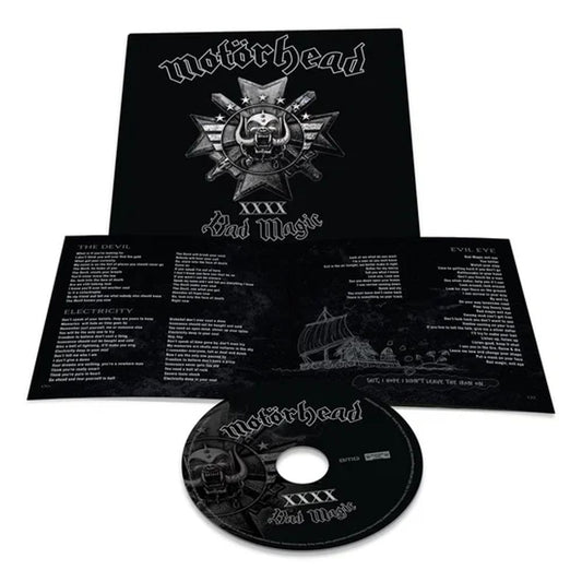 the album cover for Motörhead - Bad Magic