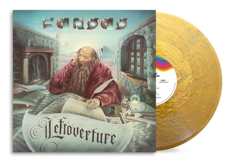 the album cover for Kansas - Leftoverture - 50th Anniversary [Gold]