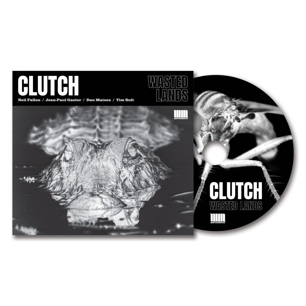 the album cover for Clutch - WASTED LANDS