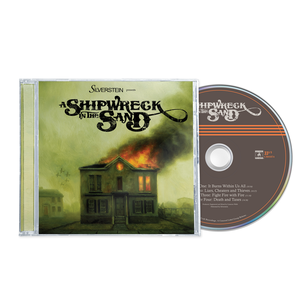 the album cover for Silverstein - A Shipwreck In The Sand [2026]