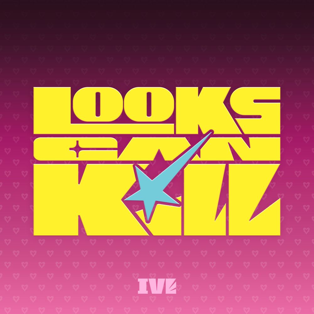 the album cover for IVE - IVE EP LOOKS CAN KILL (US GENERAL) [DIGIPAK]