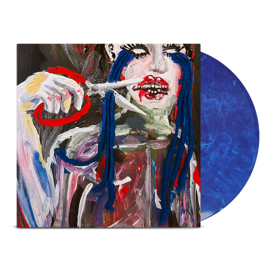the album cover for Destroy Boys - Foie Gras [Indie Exclusive Tear Blue]