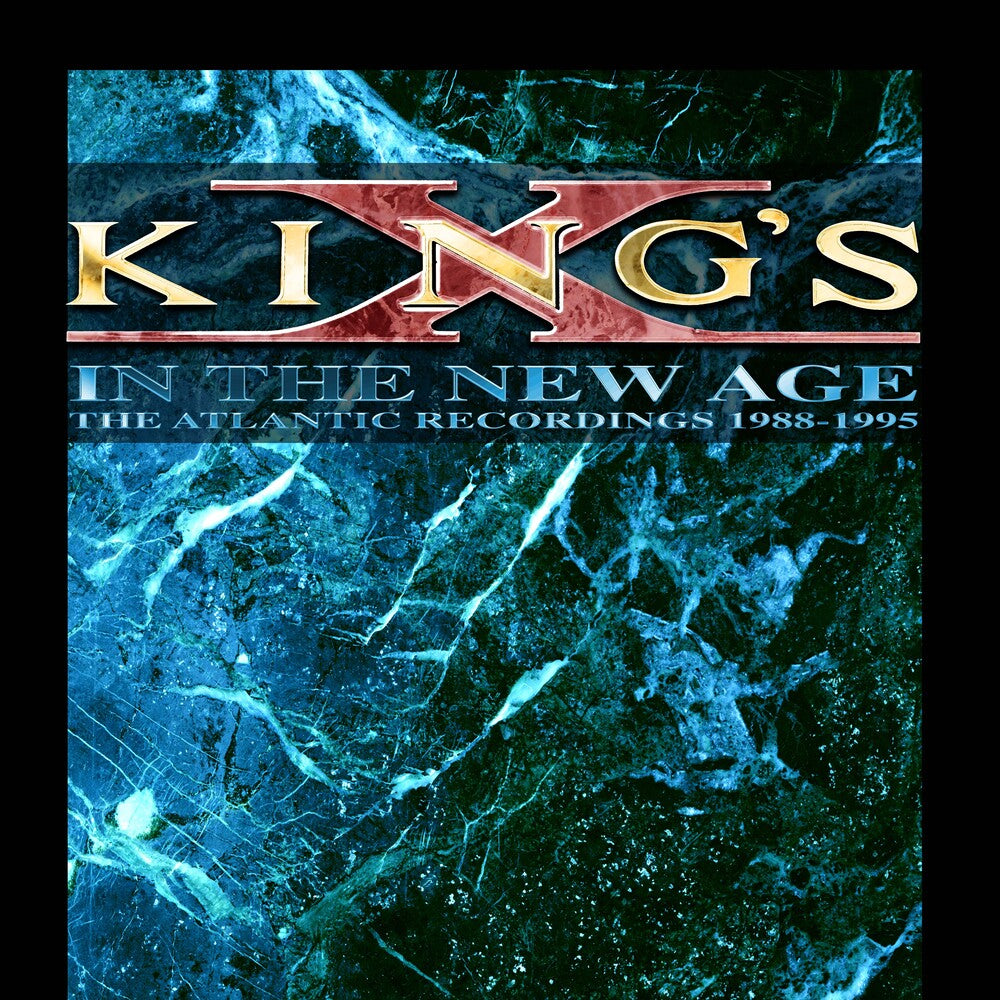 the album cover for King's X - In The New Age: The Atlantic Recordings 1988-1995