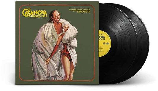 the album cover for Nino Rota - Il Casanova di Federico Fellini [2 LP]