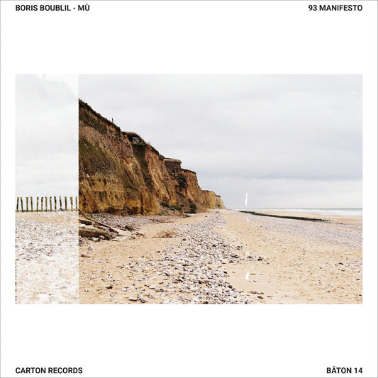 the album cover for Boris Boublil  Mu - 93 Manifesto