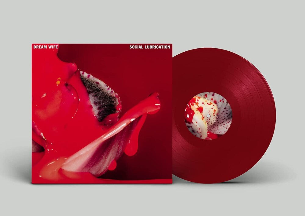 the album cover for Dream Wife - Social Lubrication [Deep Red LP]